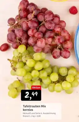 KONSUM Tafeltrauben Mix kernlos Angebot