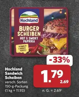 Combi Hochland sandwich scheiben Angebot