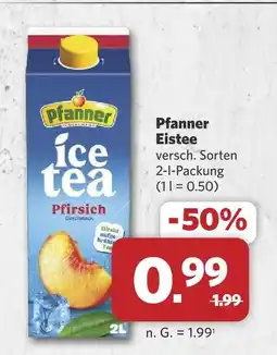Combi Pfanner eistee Angebot