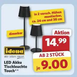 Combi Idlena led akku tischleuchte touch Angebot