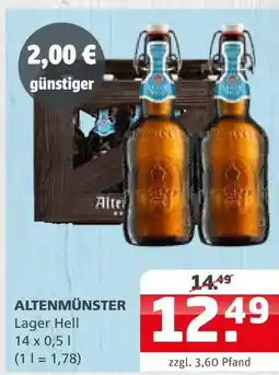 Getränke Quelle Alienmünster lager hell Angebot