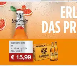 Getränke Quelle Schöfferhofer weizen hell Angebot