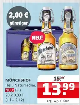 Getränke Quelle Mönchshof hell Angebot