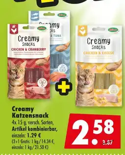 Mäc Geiz Bob martin creamy katzensnack Angebot