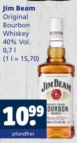 Getränkewelt Jim beam original bourbon whiskey Angebot