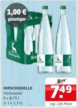 Getränke Quelle Hirschquelle heilwasser Angebot