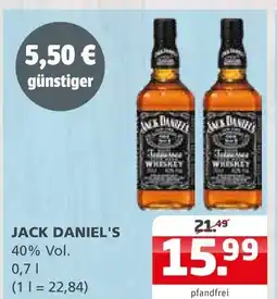 Getränke Quelle Jack daniel's Angebot