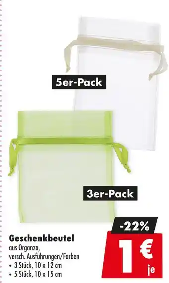 Mäc Geiz Geschenkbeutel Angebot