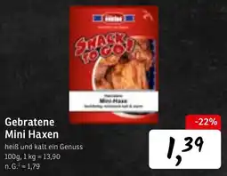 KONSUM Heim Snack to Go! Mini-Haxe Angebot