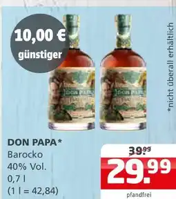 Getränke Quelle Don papa baroko Angebot