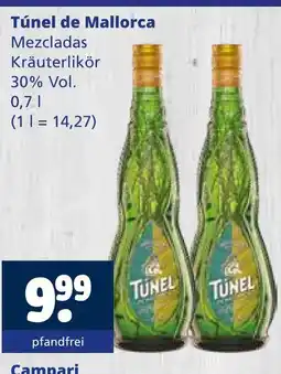 Getränkewelt Túnel de mallorca mezcladas kräuterlikör Angebot
