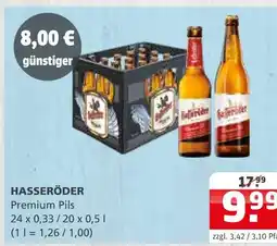 Getränke Quelle Hasseröder premium pils Angebot