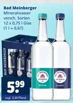 Getränkewelt Bad meinberger Angebot