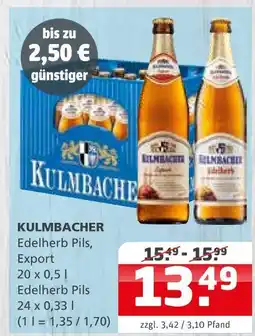 Getränke Quelle Kulmbacher edelherb pils Angebot