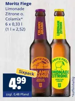 Getränkewelt Moritz fiege colamix Angebot