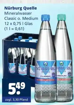 Getränkewelt Nürburg quelle classic Angebot