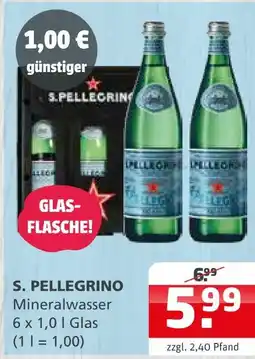 Getränke Quelle S. pellegrino mineralwasser Angebot