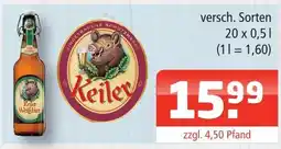 Getränke Oase Keiler bier Angebot