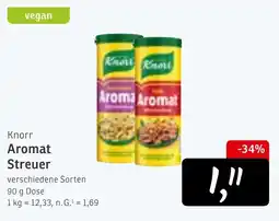 KONSUM Knorr Aromat Streuer Angebot