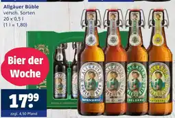Getränkewelt Allgäuer büble Angebot