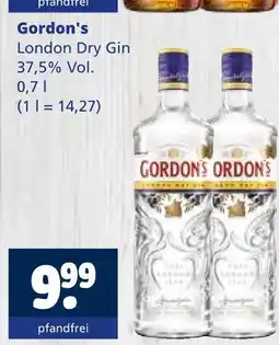 Getränkewelt Gordon's london dry gin Angebot