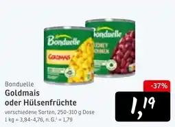 KONSUM Bonduelle Goldmais oder Hülsenfrüchte Angebot