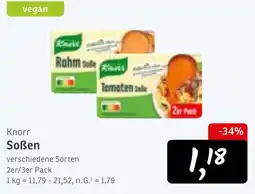 KONSUM Knorr Soßen Angebot