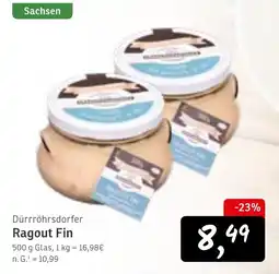 KONSUM Dürrröhrs dorfer Ragout Fin Angebot