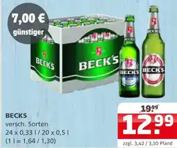 Getränke Quelle Becks Angebot