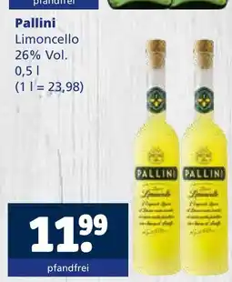 Getränkewelt Pallini limoncello Angebot
