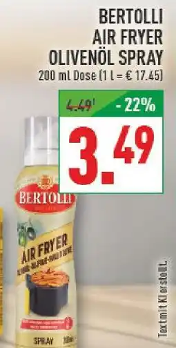 Marktkauf Bertolli air fryer olivenöl spray Angebot