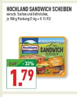 Marktkauf Hochland sandwich scheiben Angebot