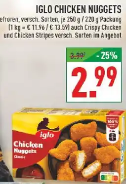 Marktkauf Iglo chicken nuggets Angebot