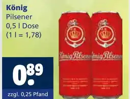 Getränkewelt König pilsener Angebot