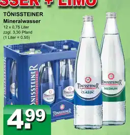 Getränkeparadies Gefromm Tönissteiner mineralwasser Angebot