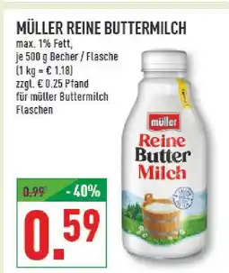 Marktkauf Müller reine buttermilch Angebot