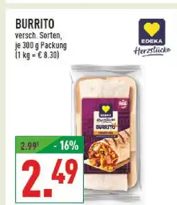 Marktkauf Edeka herzstücke burrito Angebot