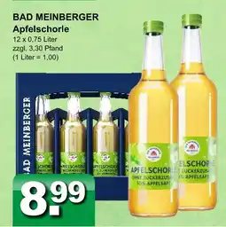 Getränkeparadies Gefromm Bad meinberger apfelschorle Angebot