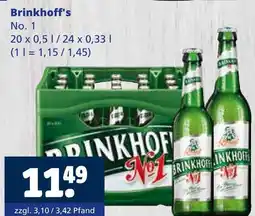 Getränkewelt Brinkhoff's no. 1 Angebot