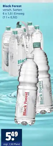 Getränkewelt Black forest black forest mineralwasser Angebot