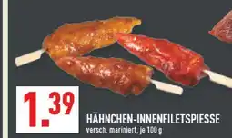 Marktkauf Hähnchen-innenfiletspiesse Angebot