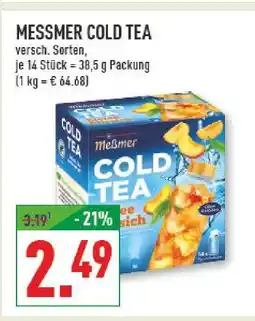 Marktkauf Meßmer cold tea Angebot