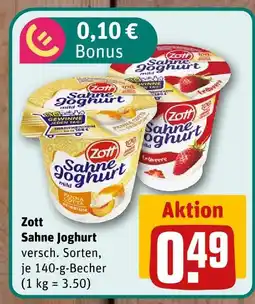 nahkauf Zott sahne joghurt Angebot