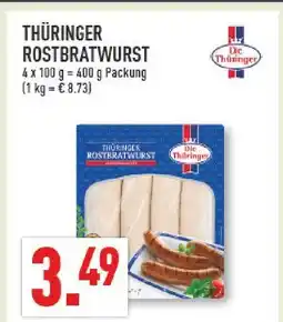 Marktkauf Die thüringer thüringer rostbratwurst Angebot