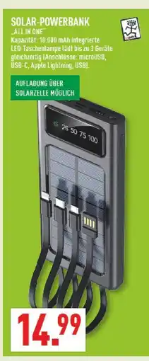 Marktkauf Solar-powerbank Angebot