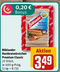 nahkauf Böklunder rostbratwürstchen premium classic Angebot