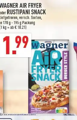 Marktkauf Wagner air fryer snack Angebot