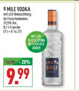 Marktkauf 9 mile vodka Angebot