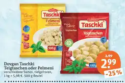 tegut Dovgan teigtaschen oder pelmeni Angebot