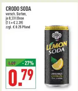 Marktkauf Crodo soda Angebot